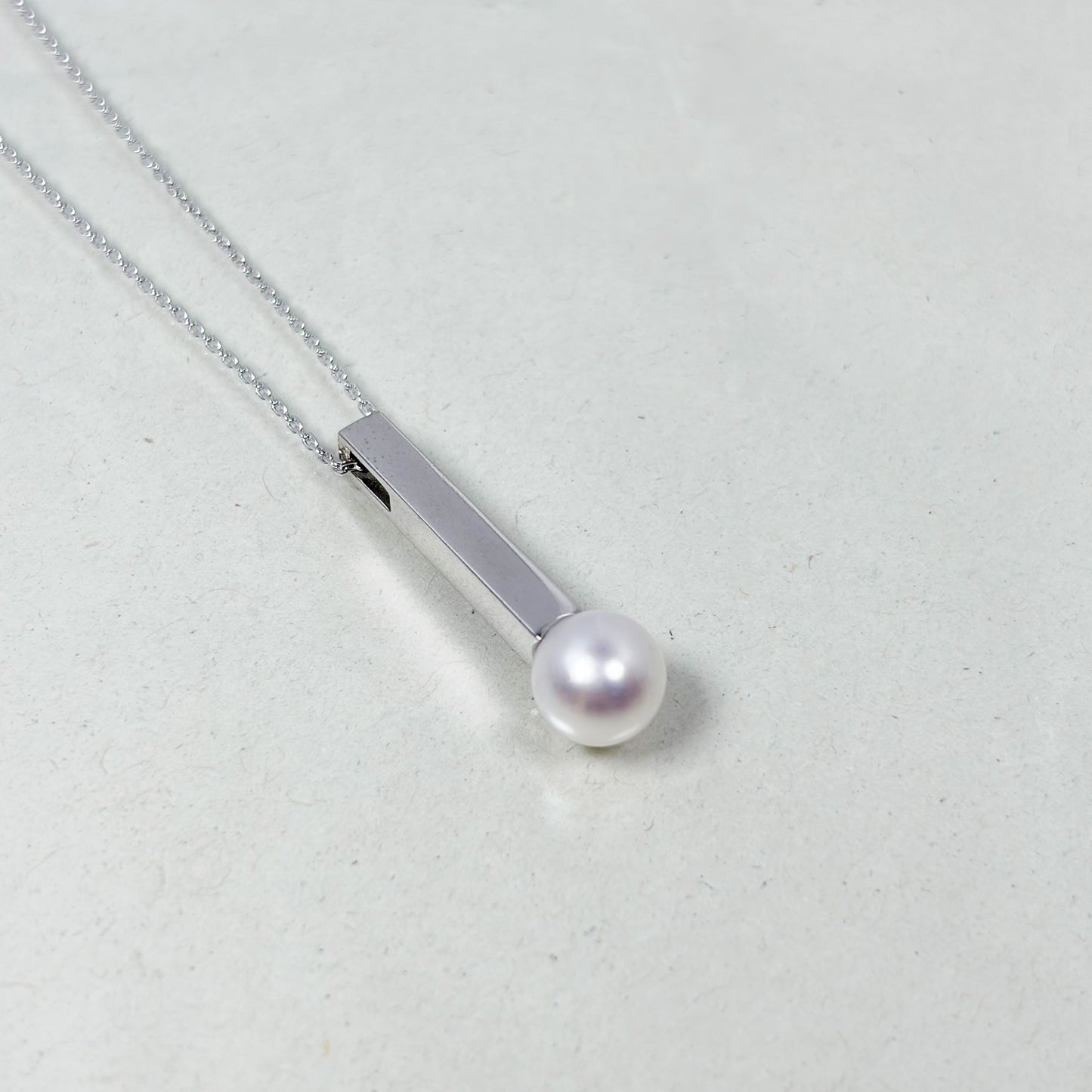 SV900(Pt) チェーンSV925 パール ネックレス