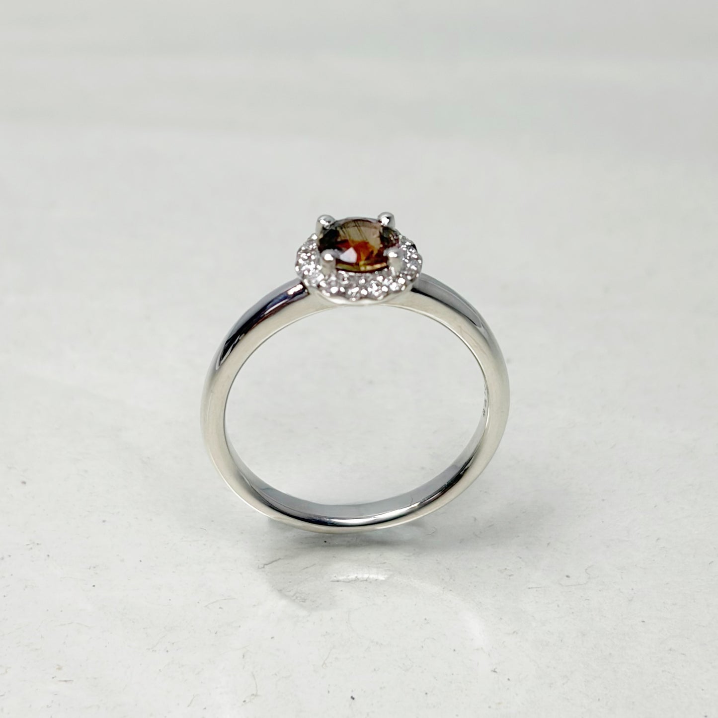 SV900(Pt) アンダリュサイト/ダイヤリング