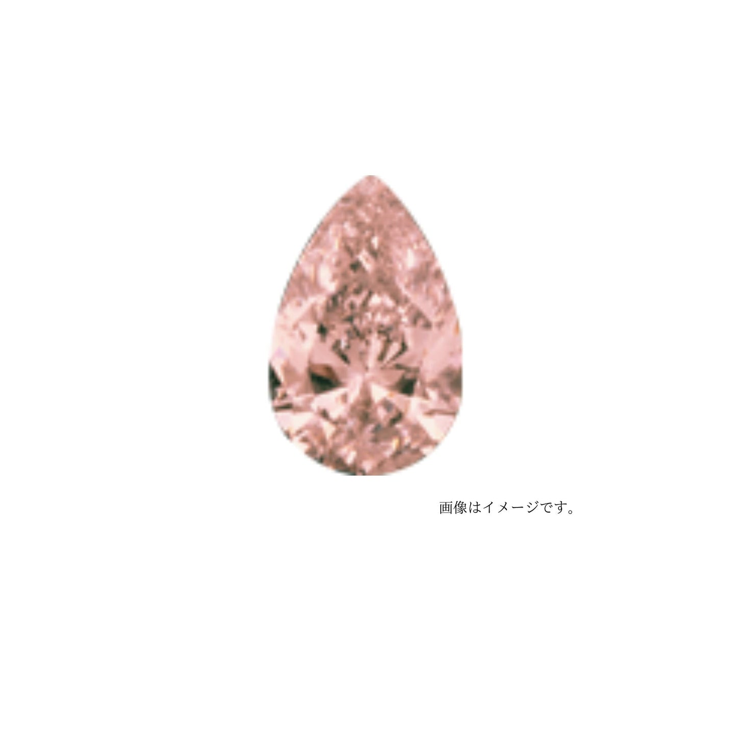 ファンシーディープピンクダイヤモンド ペアモディファイドブリリアント 0.034ct