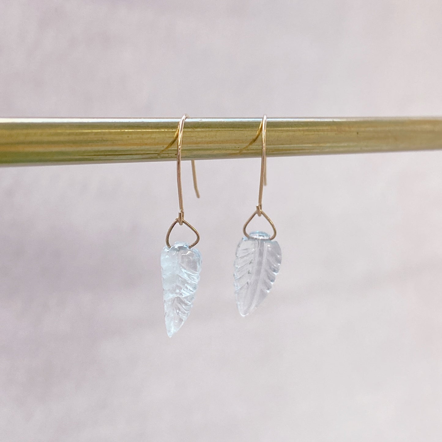 アクアマリンピアス