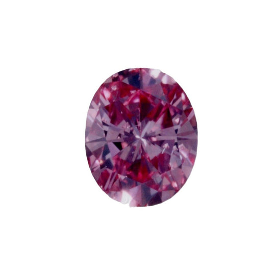 ファンシービビッドピンクダイヤモンド オーバルブリリアント 0.182ｃｔ