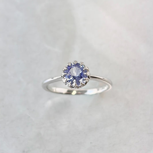 SV900(Pt)　タンザナイトリング