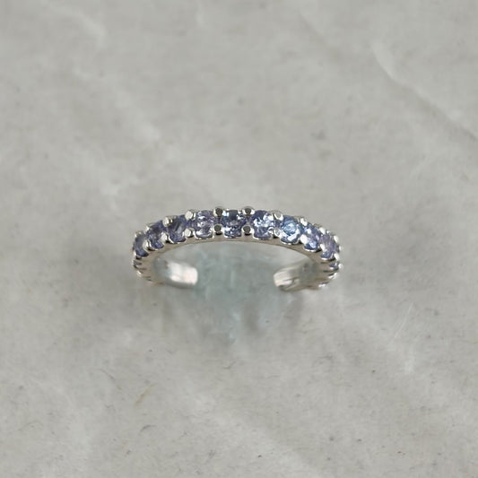 SV900(Pt)   タンザナイト15ｐ　イヤーカフ