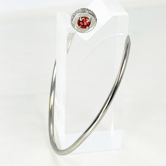 SV900(Pt)   サファイア/ダイヤモンド0.46ct　ブレスレット