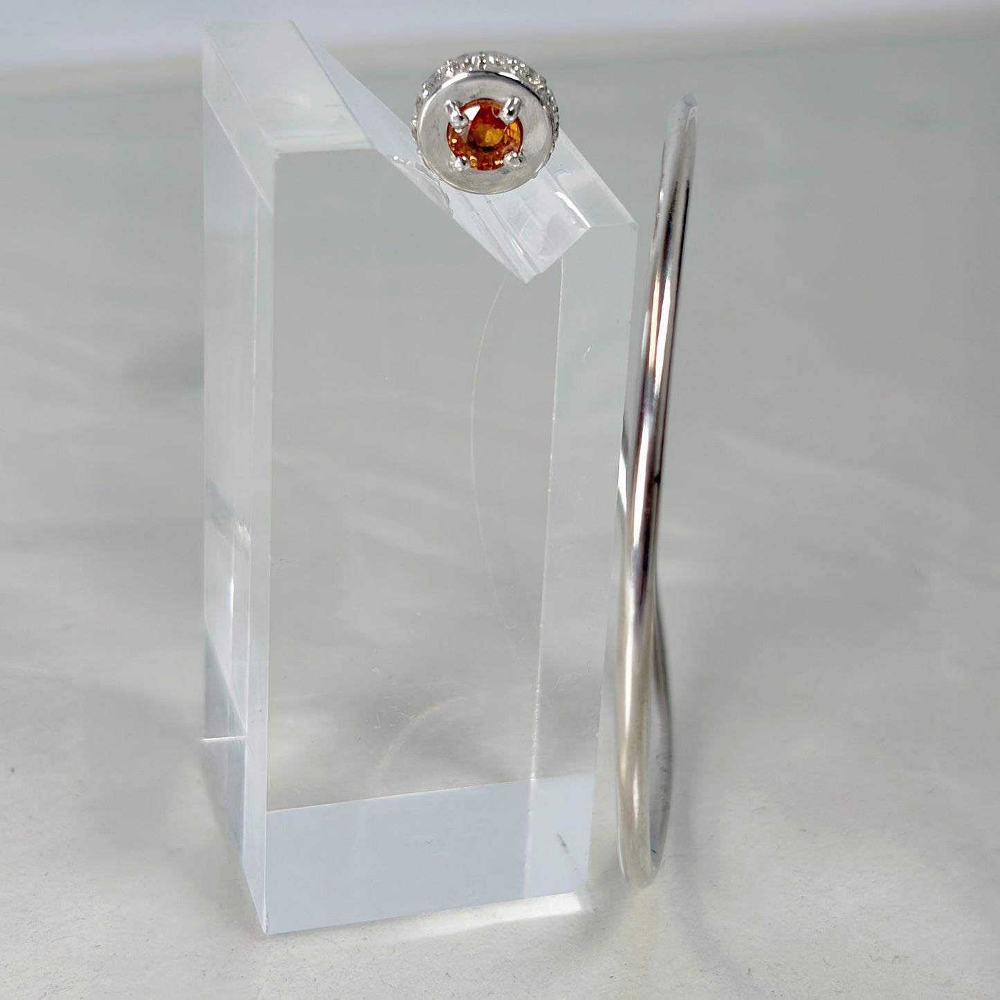SV900(Pt)   サファイア/ダイヤモンド0.46ct　ブレスレット