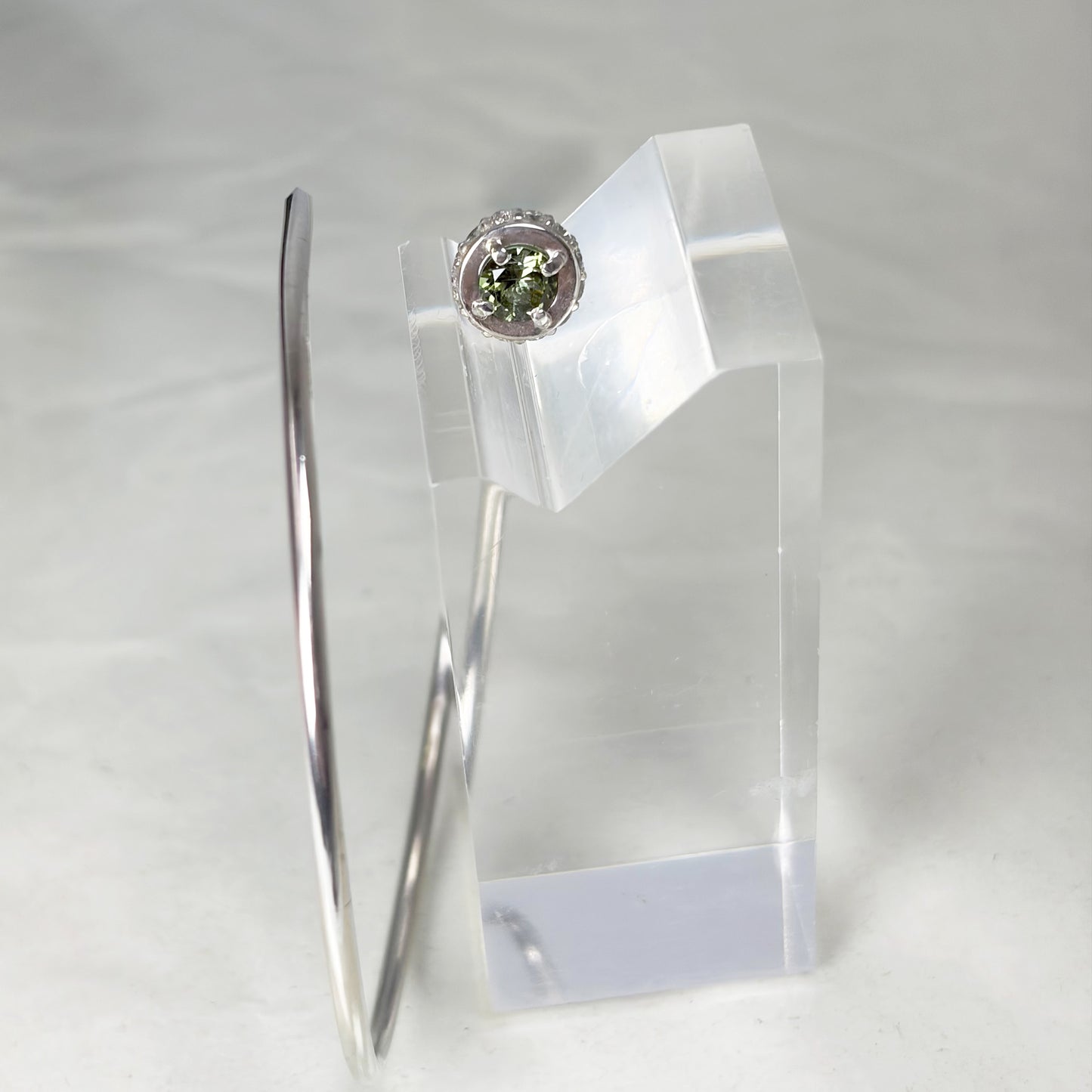 SV900(Pt)   トルマリン/ダイヤモンド0.37ct　ブレスレット