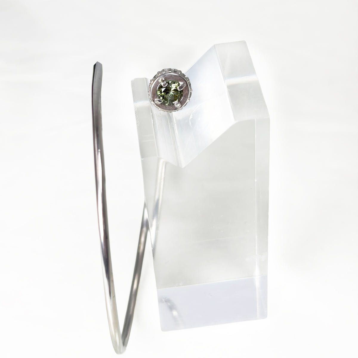 SV900(Pt)   トルマリン/ダイヤモンド0.37ct　ブレスレット
