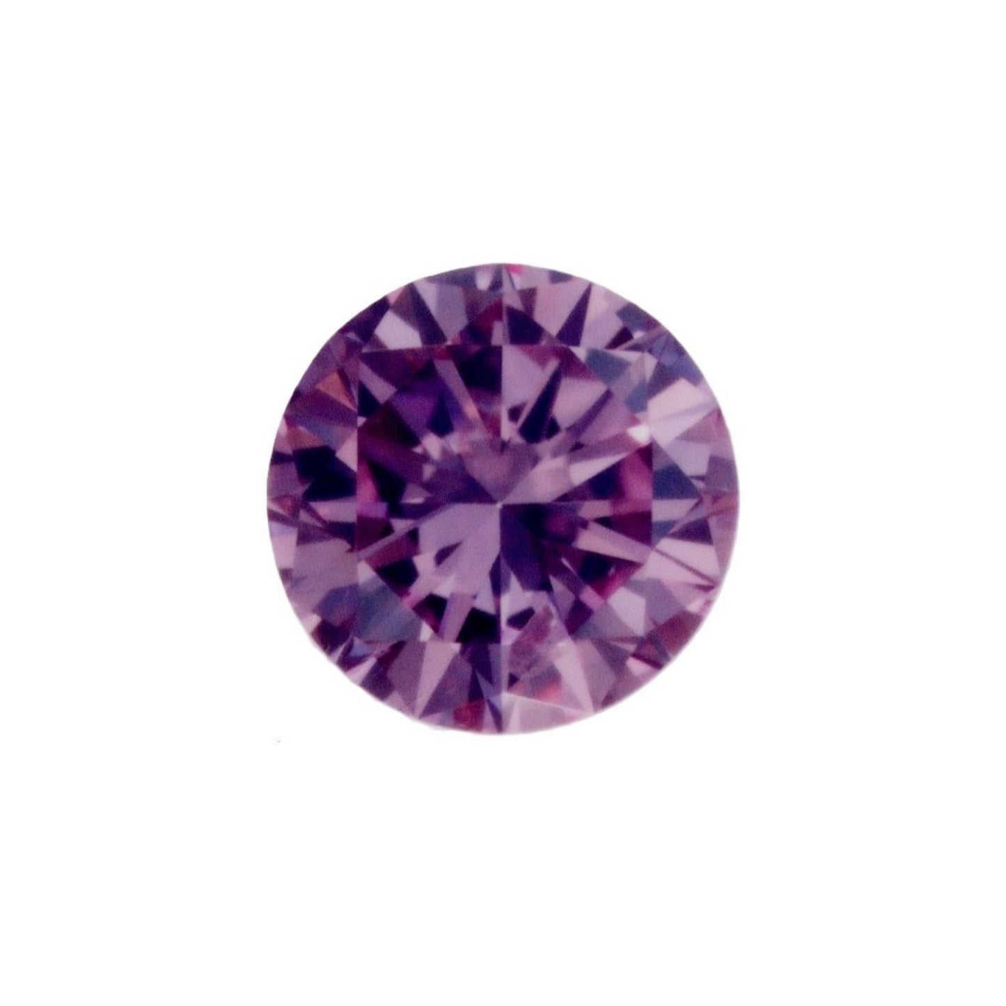 ファンシーインテンスパープリッシュピンクダイヤモンド ラウンドブリリアント 0.187ｃｔ