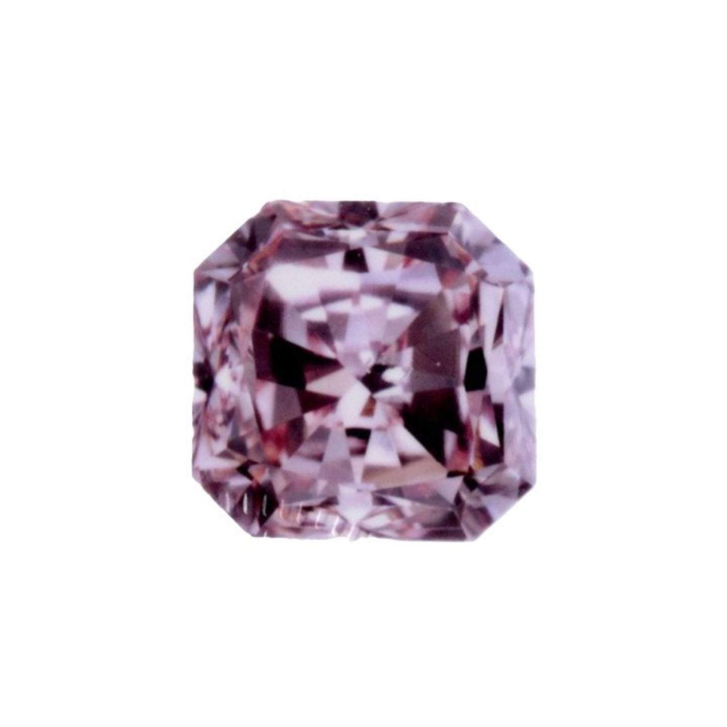 ファンシーオレンジィピンクダイヤモンド スクウェアモディファイドブリリアント 0.651ｃｔ