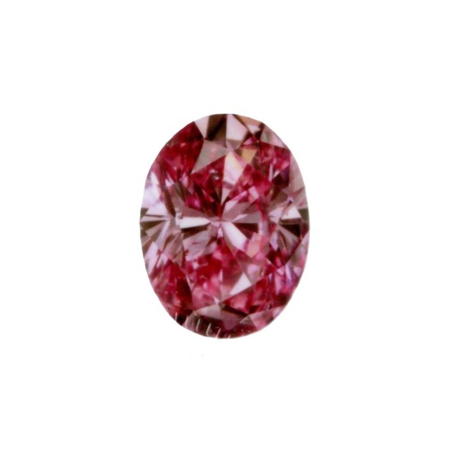 ファンシービビッドピンクダイヤモンド オーバルブリリアント 0.265ｃｔ