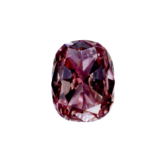ファンシーディープオレンジィピンクダイヤモンド クッションモディファイドブリリアント 0.437ｃｔ