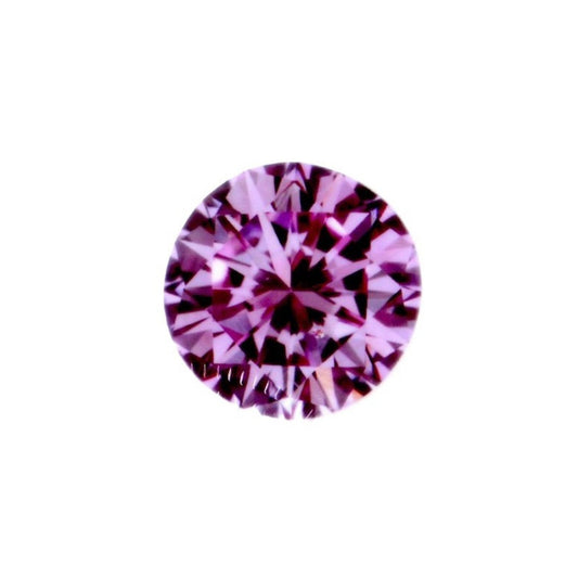 ファンシーインテンスパープリッシュピンクダイヤモンド ラウンドブリリアント 0.063.ｃｔ