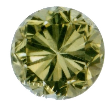 ファンシーダークグレーグリーンイエローダイヤモンド ラウンドブリリアント 0.083ｃｔ