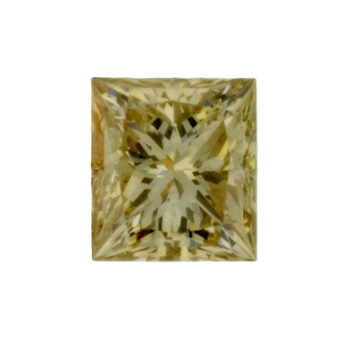 ファンシーブラウニッシュイエローダイヤモンド レクタンギュラモディファイトブリリアント 1.127ｃｔ