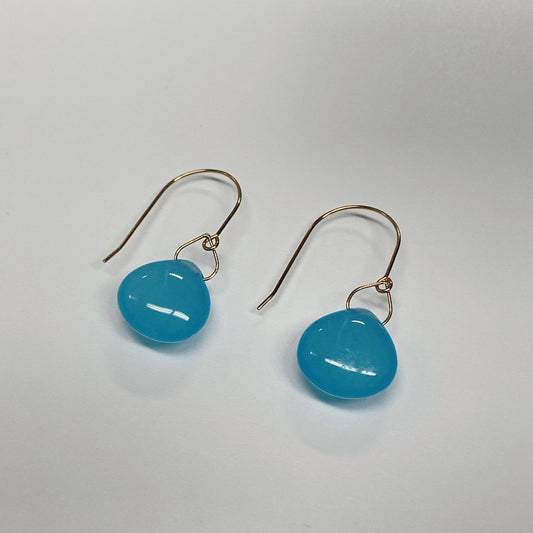 ブルークォーツァイトピアス