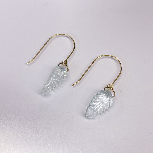 アクアマリンピアス