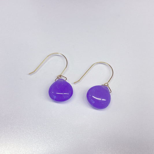 ラベンダークォーツァイトピアス