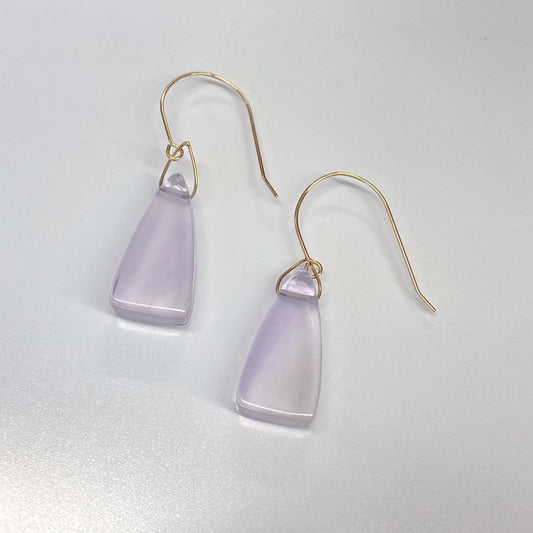 アメジストピアス